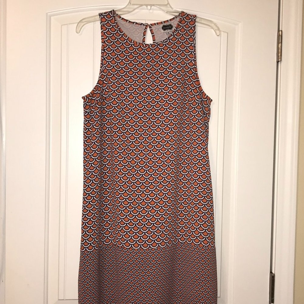 Mud Pie Sleeveless Dress Medium 8-10 Fully Lined